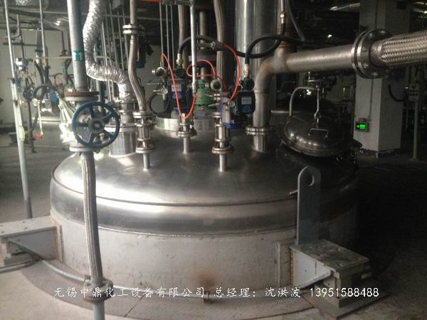 外盘半管加热反应釜 内盘管加热反应釜